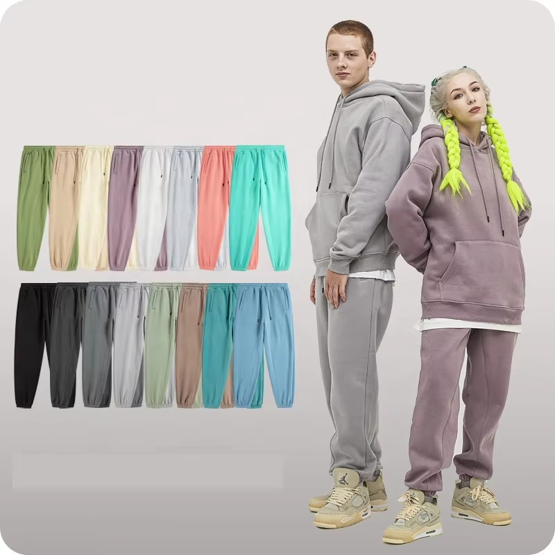 OEM Fashion pants Blank Sweatpants Custom Jogger Pants Printing Plain Fleece Nude Sweat Jogger Men