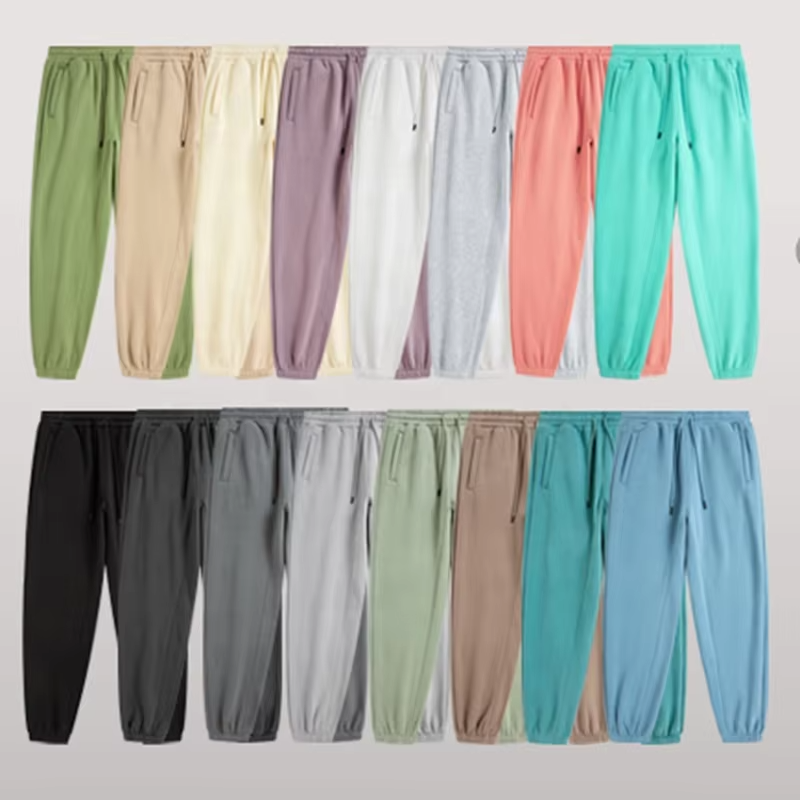 OEM Fashion pants Blank Sweatpants Custom Jogger Pants Printing Plain Fleece Nude Sweat Jogger Men