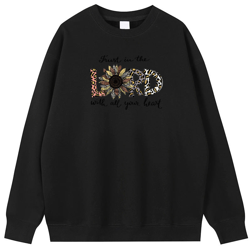 LORD Cotton Crew Neck Hoodies Fleece Pullover Sweatshirts