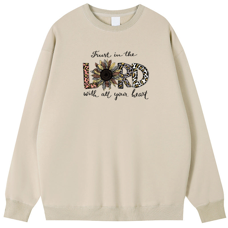 LORD Cotton Crew Neck Hoodies Fleece Pullover Sweatshirts